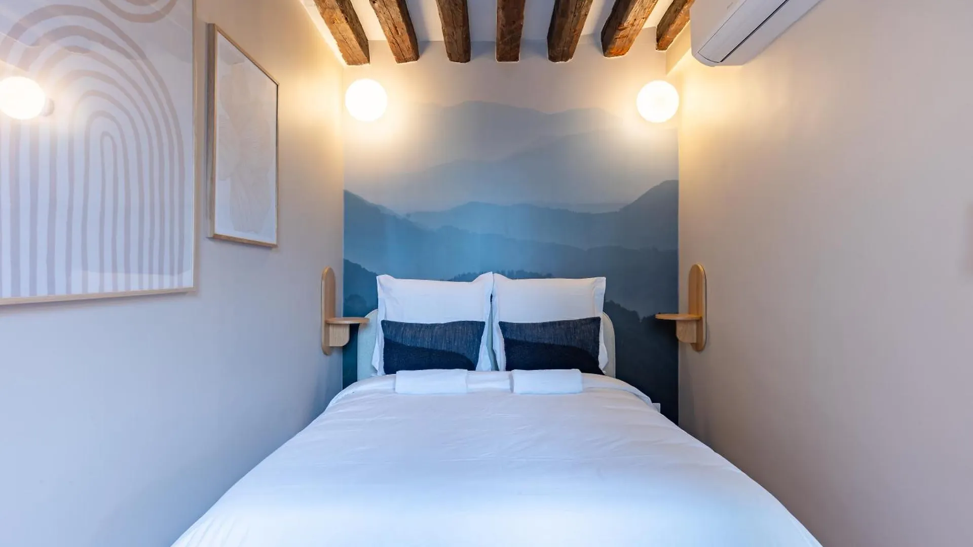 아파트 Coeur De Paris - Grand Appartement Climatise 3 Br