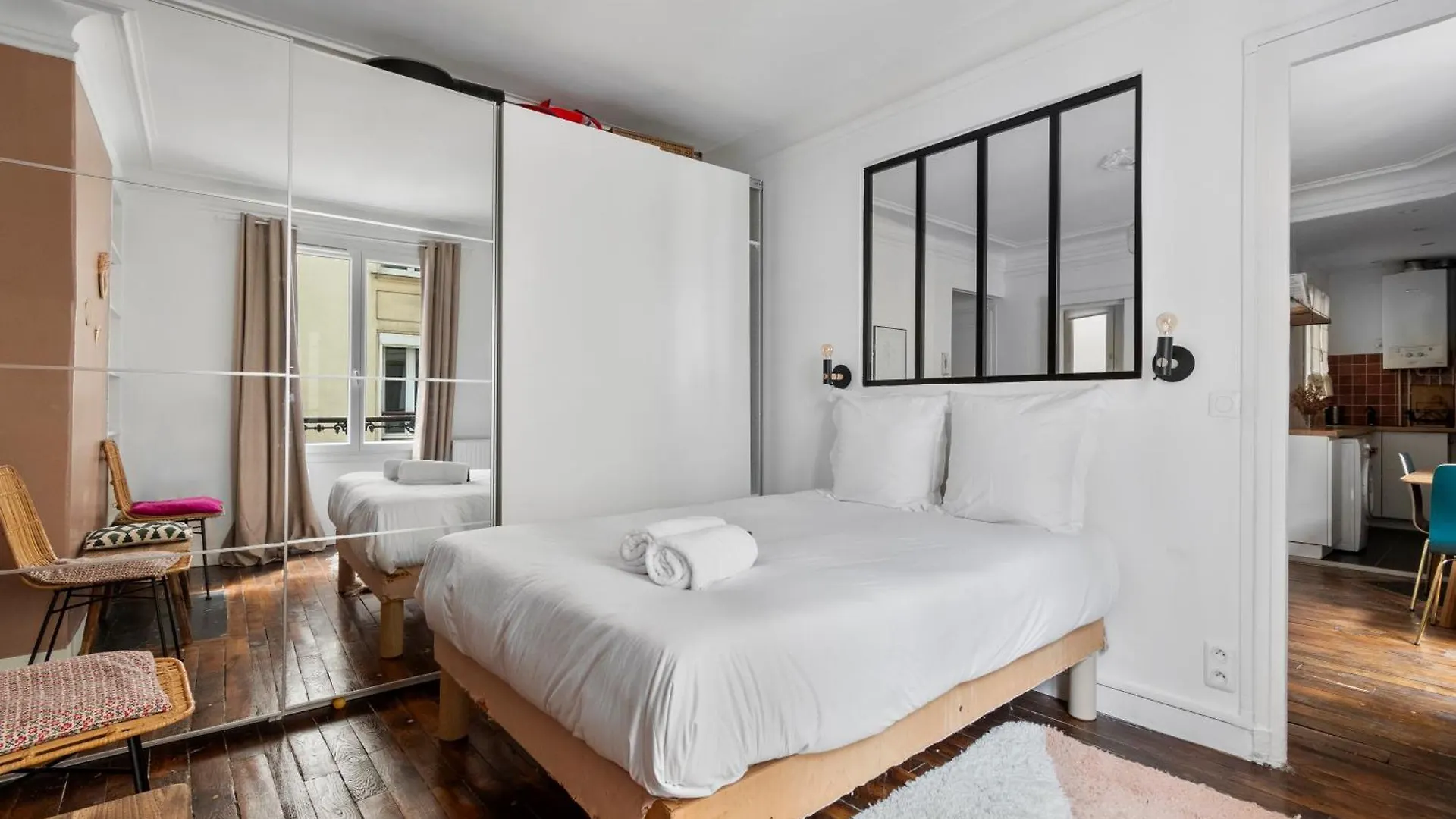 아파트 Coeur De Paris - Grand Appartement Climatise 3 Br