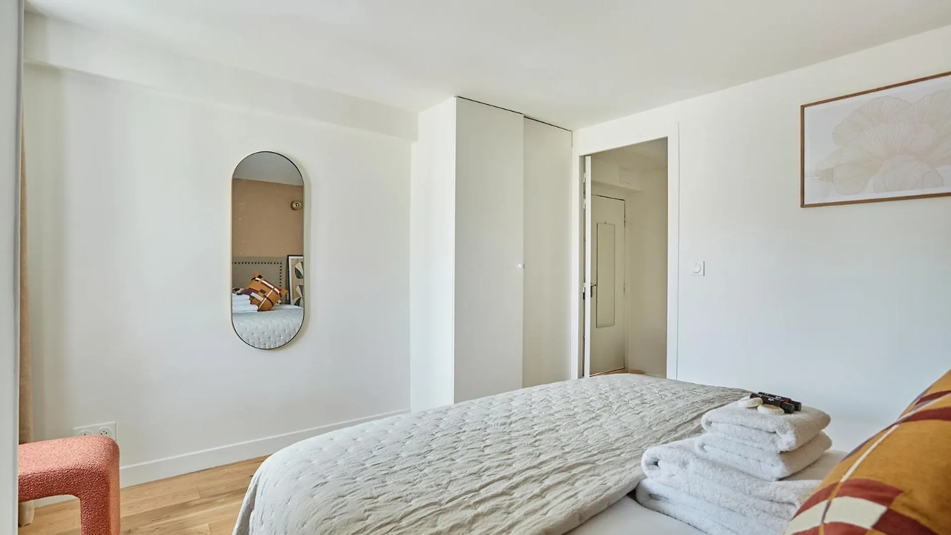 아파트 Coeur De Paris - Grand Appartement Climatise 3 Br 프랑스