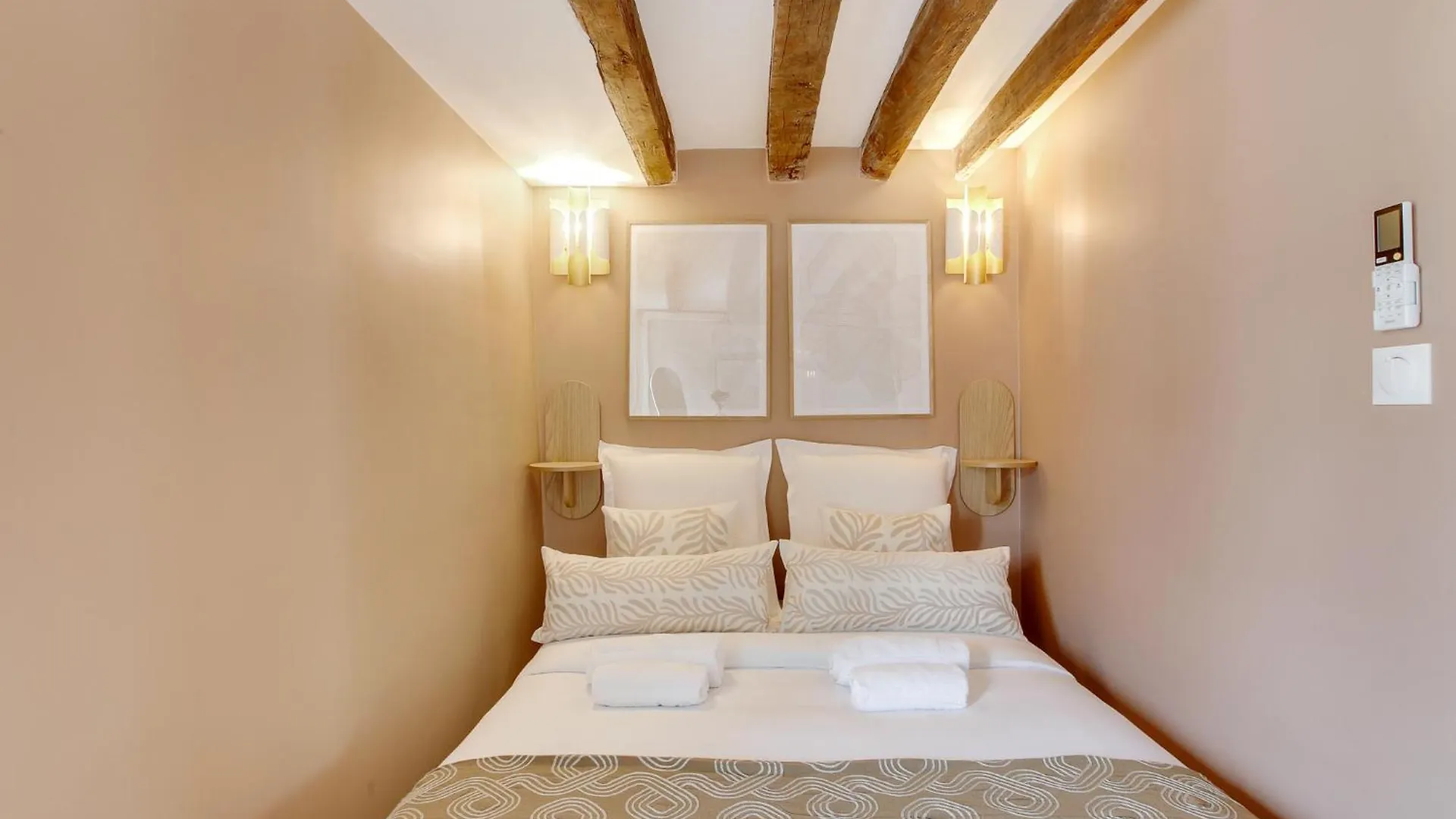 Coeur De Paris - Grand Appartement Climatise 3 Br 아파트