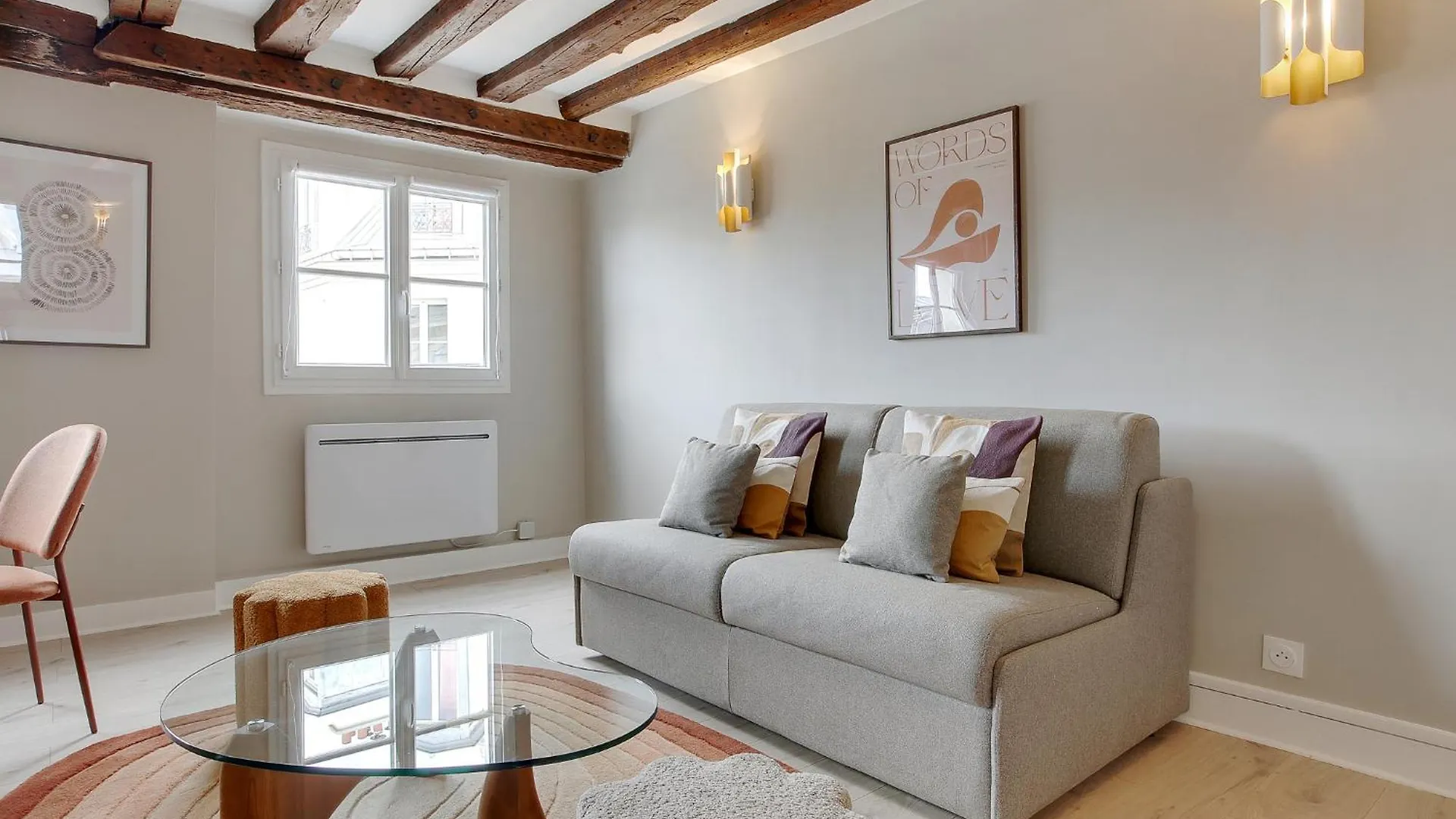 Coeur De Paris - Grand Appartement Climatise 3 Br 0*,